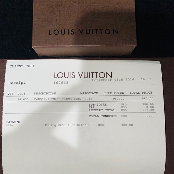 Louis Vuitton Men's Blend Ankle Boot - Picture 5 of 8